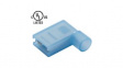RND 465-00684 [100 шт] Blade Receptacle Nylon Blue 6.3 x 0.8 mm Pack of 100 pieces