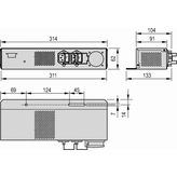 23207-115, AC mains changeover switch, Schroff