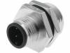 LTW12-03PMMS-SH8001, Гнездо; М12; PIN:3; "папа"; код A-DeviceNet / CANopen; пайка; IP68, Amphenol