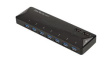 ST93007U2C USB Hub with USB Charging Ports, 7x USB A Socket - USB A Plug