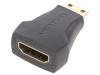 AISB0 Адаптер; гнездо HDMI,вилка mini HDMI; Цвет: черный