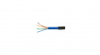 74008 BK [152 м] Ethernet cable Cat.5e   4  Black 24 AWG x0.2 mm2 152 m
