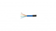 74008 BK [152 м] Ethernet cable Cat.5e   4  Black 24 AWG x0.2 mm2 152 m