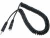 CABLE-405/Q Кабель; гнездо Jack 3,5 мм, вилка Jack 3,5 мм; 3м; черный