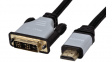 PLA-612B-M-2 HDMI - DVI cable Platinum m - m 2 m