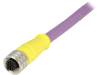 1200980087 B05S00PP4M050 Вилка; M12; PIN:5; "мама"; код B-Profibus; 5м; изоляция: PUR; прямой