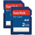 SDSDB2-002G-B35 [2 шт] SD Card 2-Pack 2x 2 GB