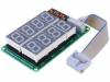 SERIAL7SEGDISPLAY2 Аксессуары: дочерняя плата; IDC10; Характеристики: MAX7219