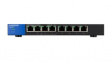 LGS108P-EU PoE+ Ethernet Switch, RJ45 Ports 8, 1Gbps, Unmanaged
