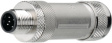0976 PMC 101 Вилка; М12; PIN:5; "папа"; код B-Profibus; на провод; прямой; IP67