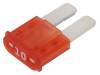 0327010.UXS, Предохранитель: плавкая вставка; автомобильный; 10А; 32ВDC; 9,1мм, Littelfuse