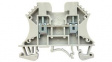 RND 205-01319 Screw Clamp Terminal Block, 2 Poles, 0.5 ... 2.5mm\x1a, Grey