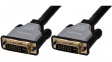 PLA-602B-M-2 DVI-D cable Platinum dual link m - m 2 m Black