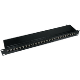 26.99.0353, Patch Panel 19^ Black 1 HE 24x RJ45 Cat.6, Value