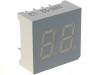 DC03-11GWA Дисплей: LED; 7-сегментный; 7,6мм; зеленый; 2,2-5,6мкд; катод; 0,3"