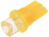 OST08WG01GD-Y5RUT8C1A, Лампочка LED; желтый; T08; Uном: 12ВDC; 1лм; Кол-во диод: 1; 0,24Вт, OPTOSUPPLY