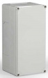 CPCF204013G Cubo C 200 x 400 x 132 мм, выбивные фланцы, серая крышка, PC, IP 66/67