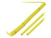 73220111 Провод: спиральный; OLFLEX® SPIRAL 540 P; 3G0,75мм2; PUR; желтый