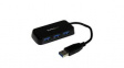 ST4300MINU3B USB Hub, 4x USB A Socket - USB A Plug