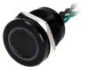 PS193P10Y21G24VT Переключатель: пьезоэлектрический; Положения: 2; SPST-NO; IP68