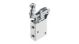 VMEF-KT-M32-M-G18 Mechanical Valve, Roller Lever, 3/2, -95kPa ... 1MPa, G1/8"