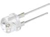 OS5RE387E1U LED; 8мм; красный; 140°; Поверхность: выпуклая; Шаг: 5,16мм; 15?20лм