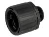 166-21005, Концевой разъем прямой; Диам.рукава:28мм; Мат-л: полиамид; IP66, HellermannTyton
