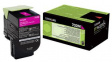 70C20M0 Toner Cartridge, 1000 Sheets, Magenta