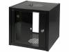 CL-10 06U/G, Корпус: настенный; Стандарт:10"; 6U; графитовый; Y:300мм; Х:306мм, KATLINK