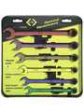 T4345/6ST Colour Coded Combination Spanner Set, 6 Pieces