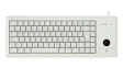 G84-4400LPBFR-0 Keyboard with Built-In 500dpi Trackball, Compact, FR France, AZERTY, PS/2, Cable