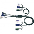 CS52A Easy Hybrid KVM Switch 2-port VGA USB PS/2
