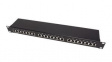 26.99.0328 Patch Panel, Cat.5e, 24x RJ45, 19"