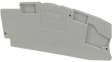 3212307 D-PTME 6/1P End plate, Grey