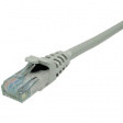 PB-UTP6-01 Patch cable RJ45 Cat.6 U/UTP 0.3 m grey