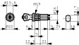 KL09-1914KA Замковый переключатель Число полюсов, 1 0°/90°
