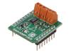 GAINAMP CLICK Click board; усилитель; SPI; LTC6912; mikroBUS вилка; 3,3/5ВDC