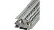 3031953 STI 4 terminal block sti spring clamp terminals, 0.08...6 mm2 400 v 41 a grey