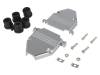 2360-0107-03, Корпус: для разъемов D-Sub; D-Sub 25pin, D-Sub HD 44pin; прямой, Encitech Connectors