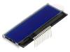 DEM 16209 SBH-PW-N, Дисплей: LCD; алфавитно-цифровой; FSTN Positive; 16x2; LED; PIN:14, Display Elektronik