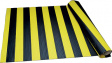 85093 Elastic floor covering 150 x 80 cm black/yellow