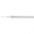 3000017800 Coaxial Cable RG178 7x 0.1mm Silver-Plated Copper FEP White
