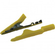 MA 1 CRIMP GELB / YELLOW Crocodile clip diam. 2 mm yellow