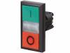 3SB3101-8DC21 Переключатель: двойной; 1; 22мм; красный/зеленый; IP65; -25?70°C