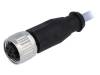 21348500383050 Вилка; M12; PIN:3; "мама"; код A-DeviceNet / CANopen; 5м; провода
