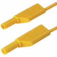 MLS WS 200/2.5 GELB / YELLOW Safety test lead diam. 4 mm Yellow 200 cm 2.5 mm2 CAT II