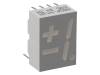 HDSP-H108, Дисплей: LED; 7-сегментный; 14,2мм; красный; 0,4-4,2мкд; катод, Broadcom (Avago)