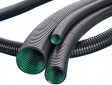 XSOLG-29BG.50 Corrugated conduit 34.4 mm black