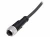 DOL-1205-G10MC, Соединительный кабель; M12; PIN:5; прямой; 10м; вилка; 60ВAC; 4А, SICK