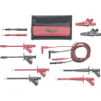 5904A Safety test lead kit diam. 4 mm Red + Black